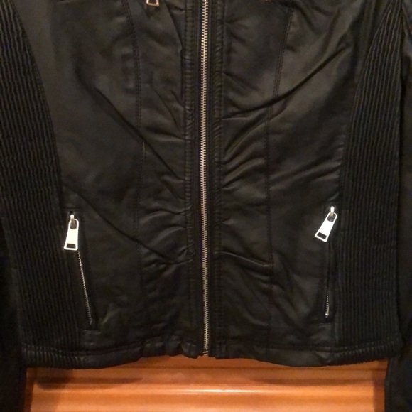 Faux Leather Jacket - Picture 12 of 14